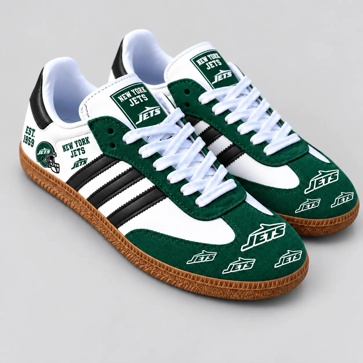 New York Jets | Premium NFL Team Spirit Heritage Samba Shoes TD