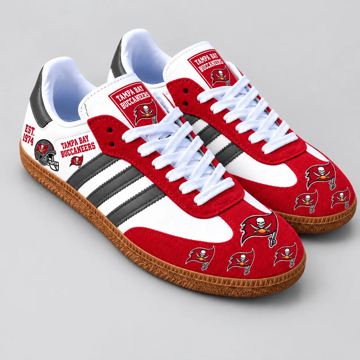 Tampa Bay Buccaneers | Premium NFL Team Spirit Heritage Samba Shoes TD