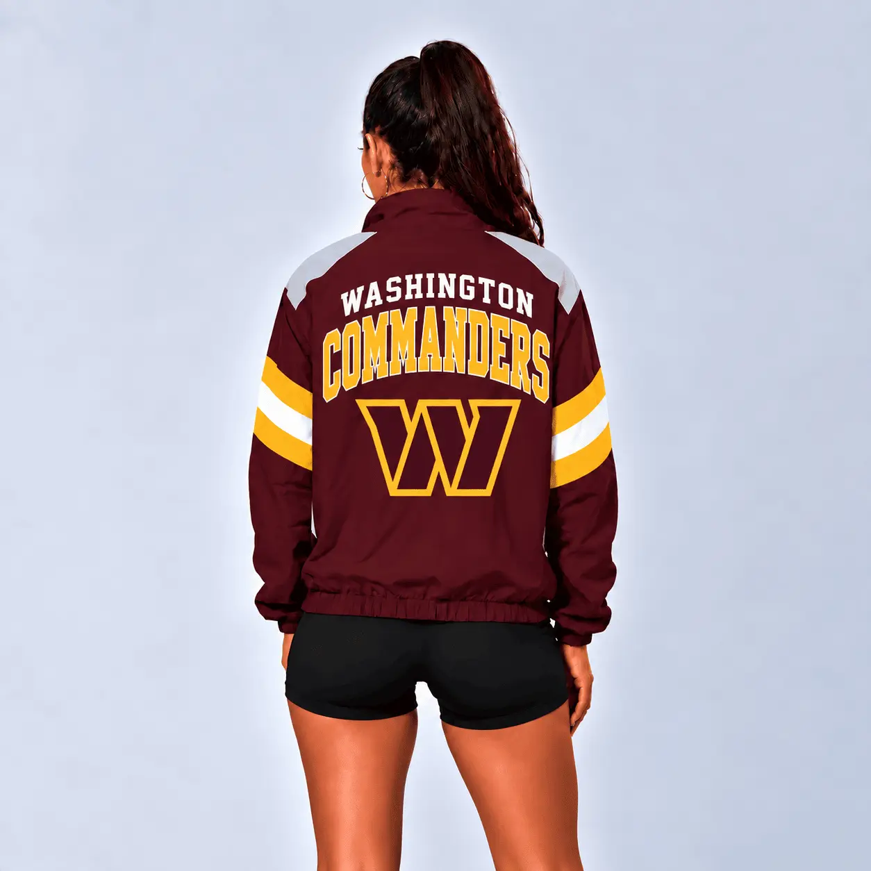 Washington Commanders | Premium NFL Retro Colorblock Zipper Jackets NTT - Image 3