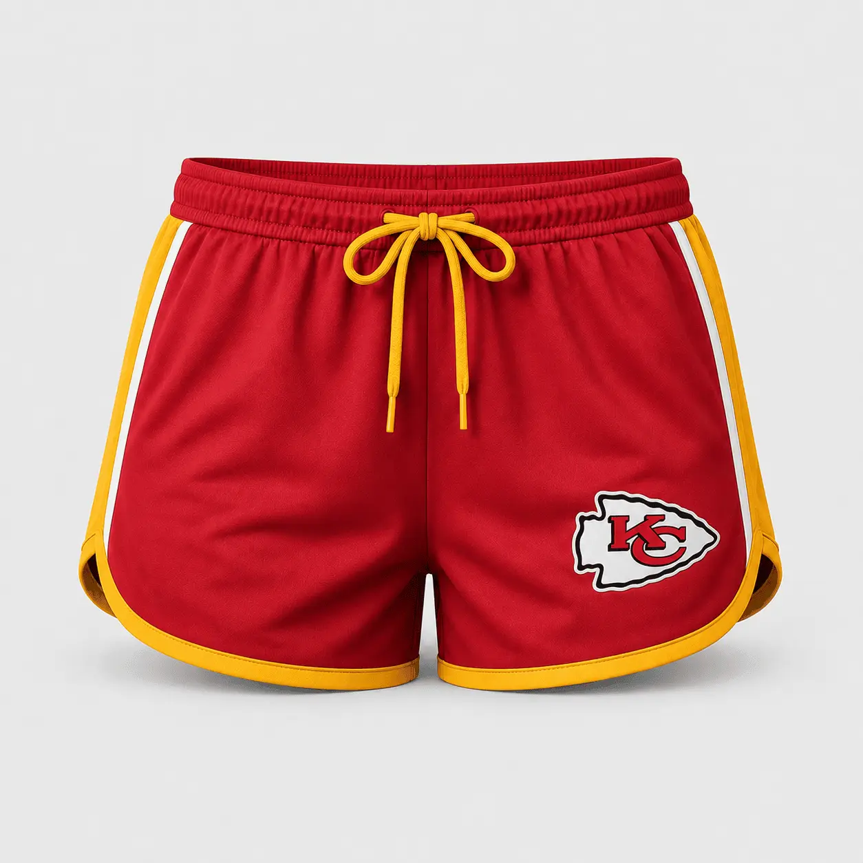 Kansas City Chiefs | Premium NFL Women's Gridiron Comfort V-neck & Short Set NTD - Image 4