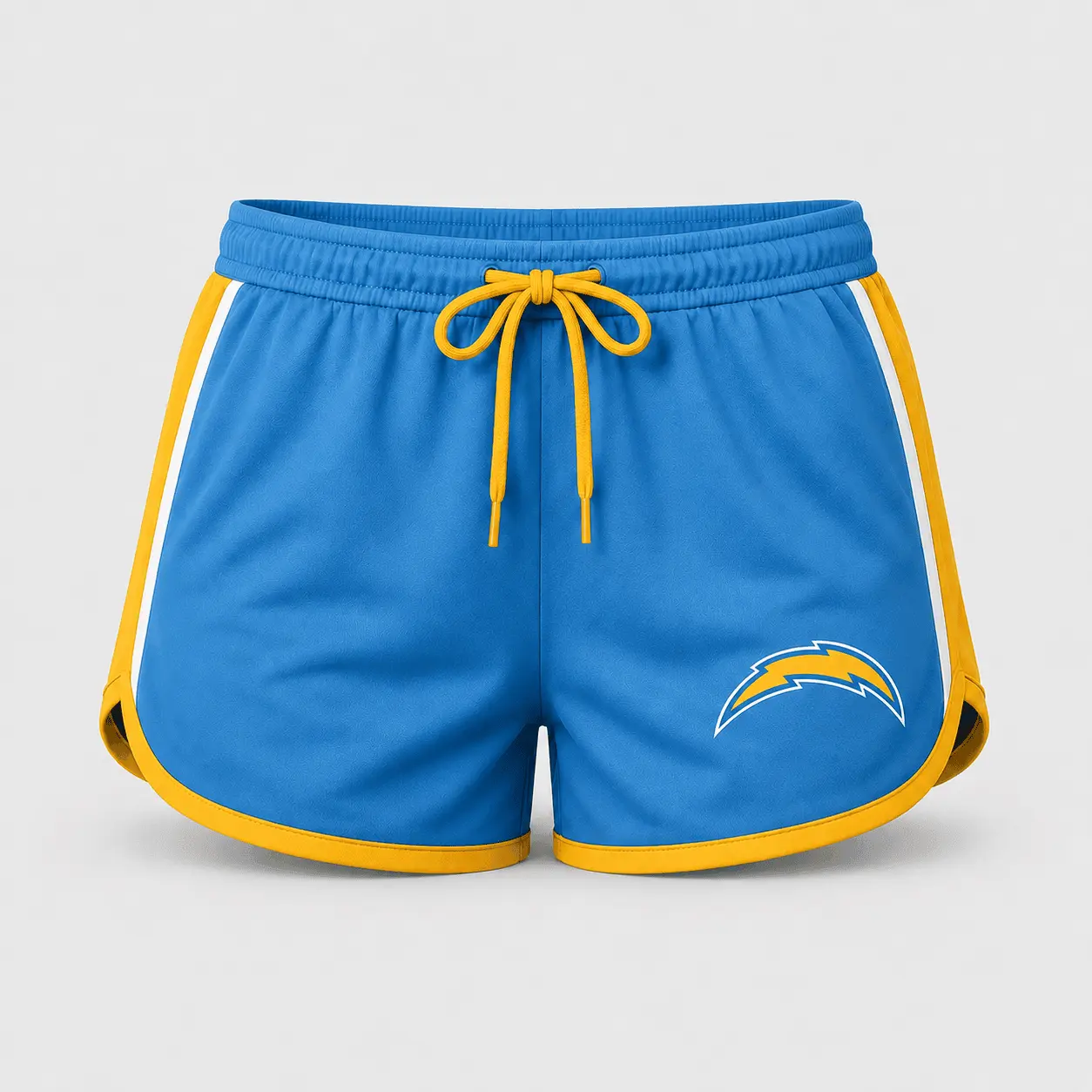 Los Angeles Chargers | Premium NFL Women's Gridiron Comfort V-neck & Short Set NTD - Image 4
