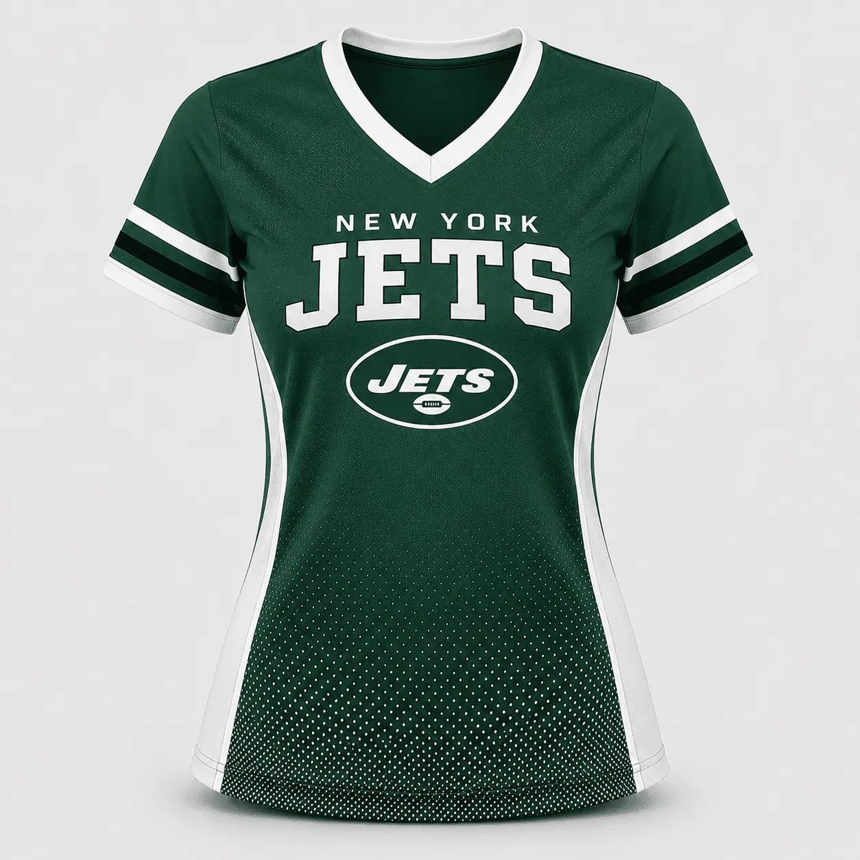 New York Jets | Premium NFL Women's Gridiron Comfort V-neck & Short Set NTD - Image 3