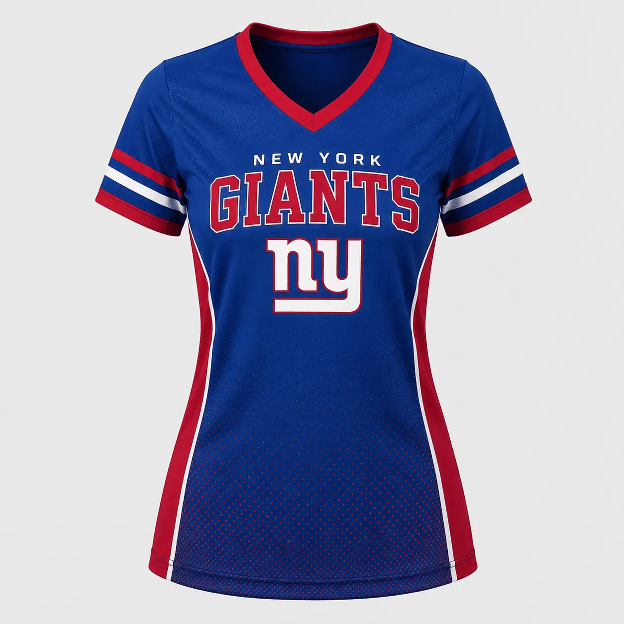 New York Giants | Premium NFL Women's Gridiron Comfort V-neck & Short Set NTD - Image 3