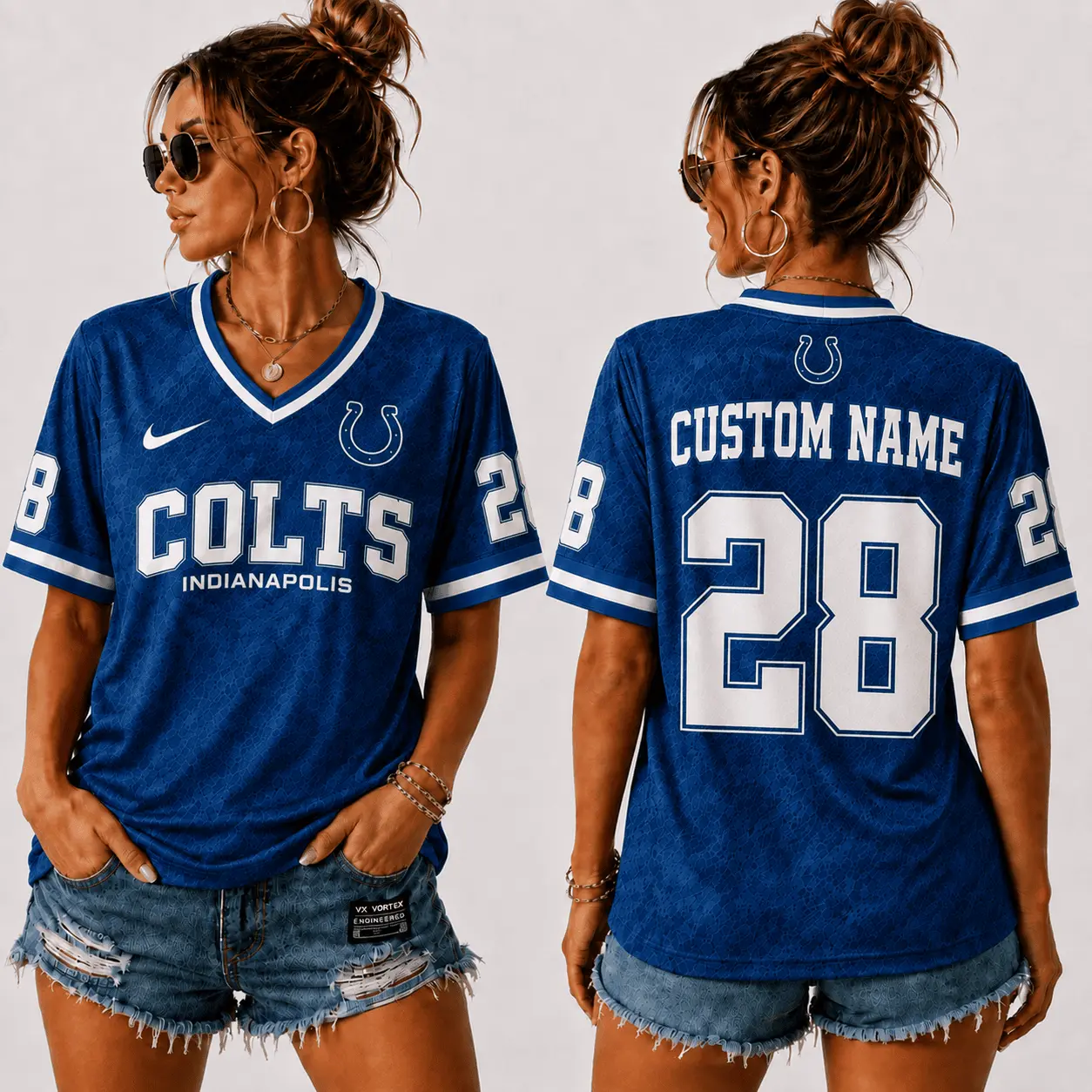 Indianapolis Colts | Premium NFL Sunday Street V-Neck Jersey NTT