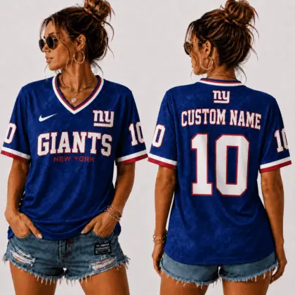 New York Giants | Premium NFL Sunday Street V-Neck Jersey NTT