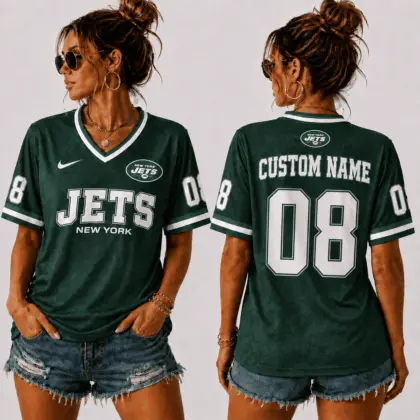 New York Jets | Premium NFL Sunday Street V-Neck Jersey NTT