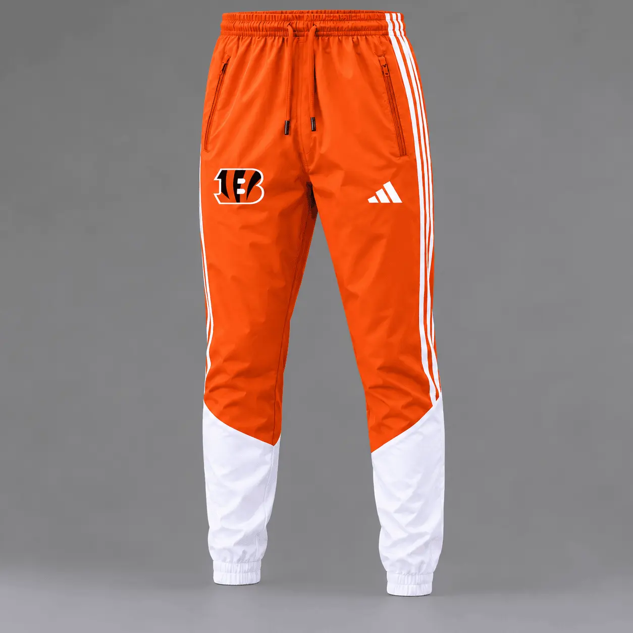 Cincinnati Bengals | Premium NFL Game Day Varsity Stripe Tracksuit Set TD - Image 3