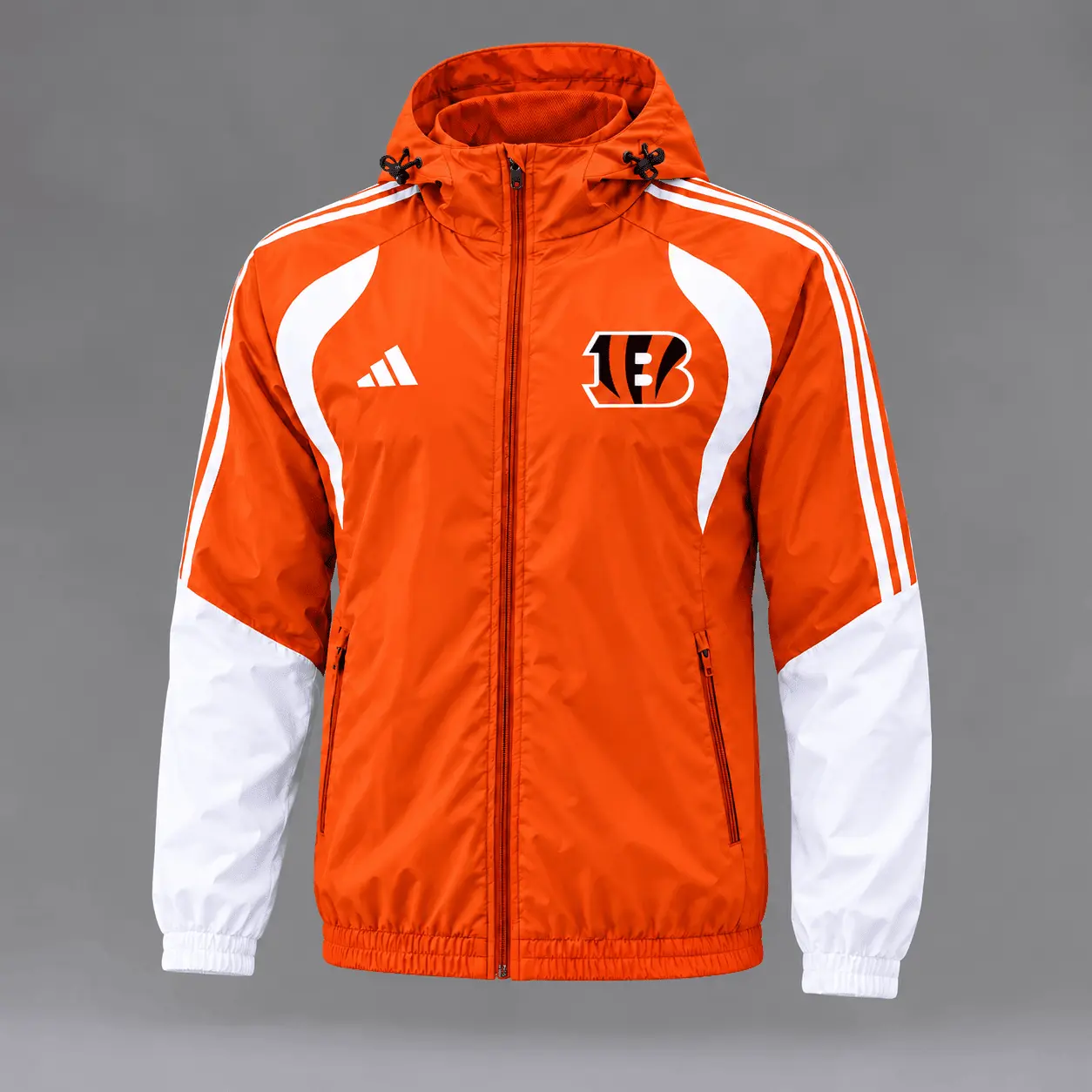 Cincinnati Bengals | Premium NFL Game Day Varsity Stripe Tracksuit Set TD - Image 2