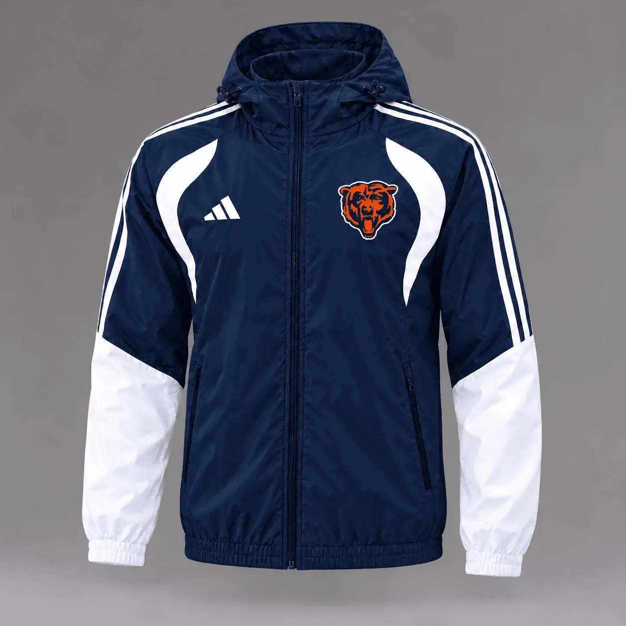 Chicago Bears | Premium NFL Game Day Varsity Stripe Tracksuit Set TD - Image 2