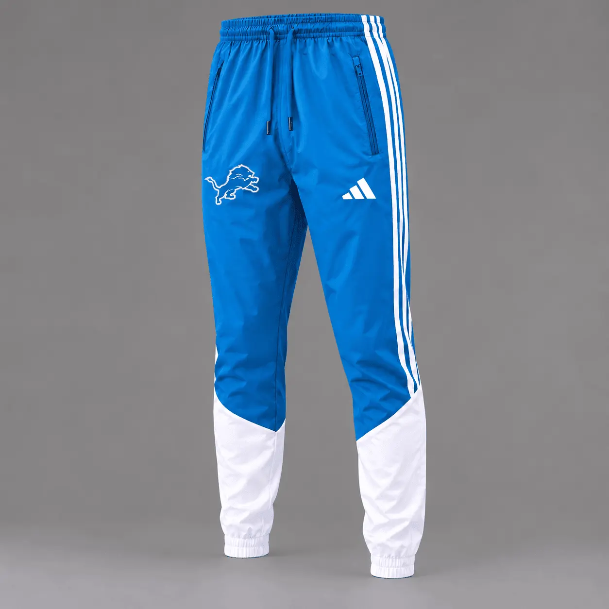 Detroit Lions | Premium NFL Game Day Varsity Stripe Tracksuit Set TD - Image 3