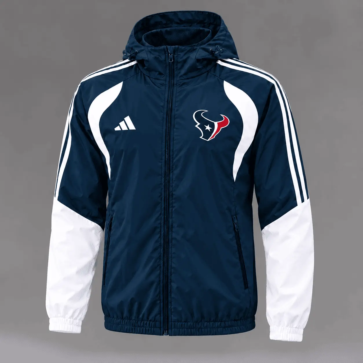 Houston Texans | Premium NFL Game Day Varsity Stripe Tracksuit Set TD - Image 2
