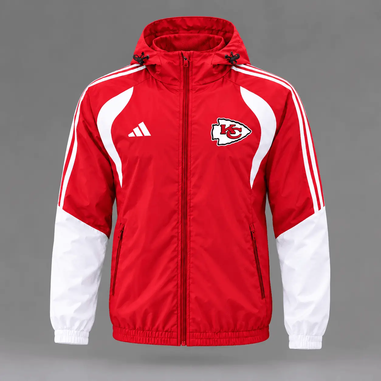 Kansas City Chiefs | Premium NFL Game Day Varsity Stripe Tracksuit Set TD - Image 2