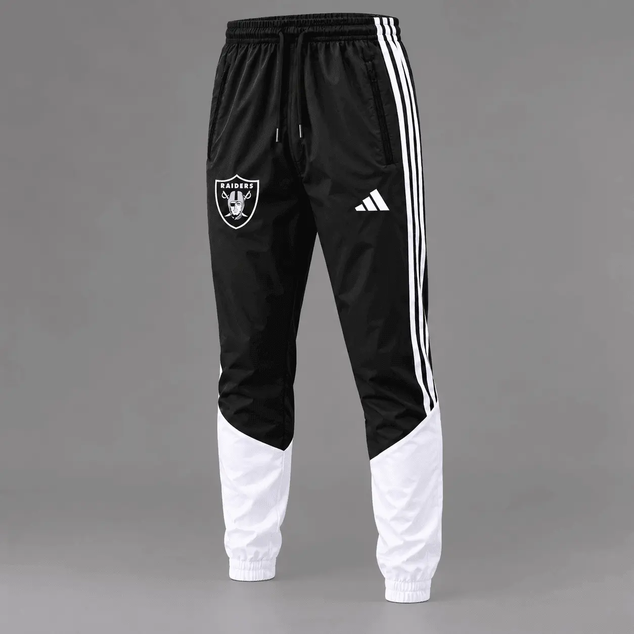 Las Vegas Raiders | Premium NFL Game Day Varsity Stripe Tracksuit Set TD - Image 3