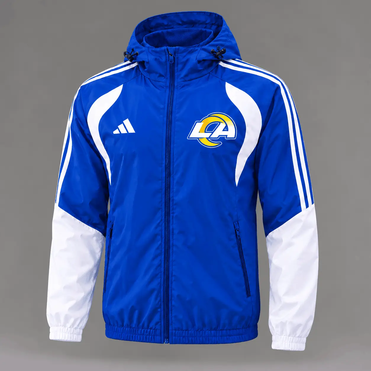 Los Angeles Rams | Premium NFL Game Day Varsity Stripe Tracksuit Set TD - Image 2