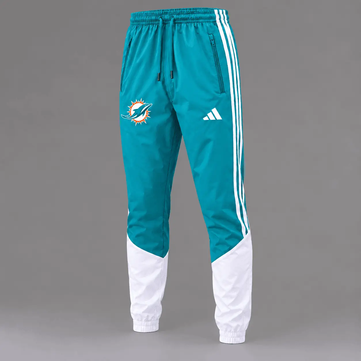 Miami Dolphins | Premium NFL Game Day Varsity Stripe Tracksuit Set TD - Image 3