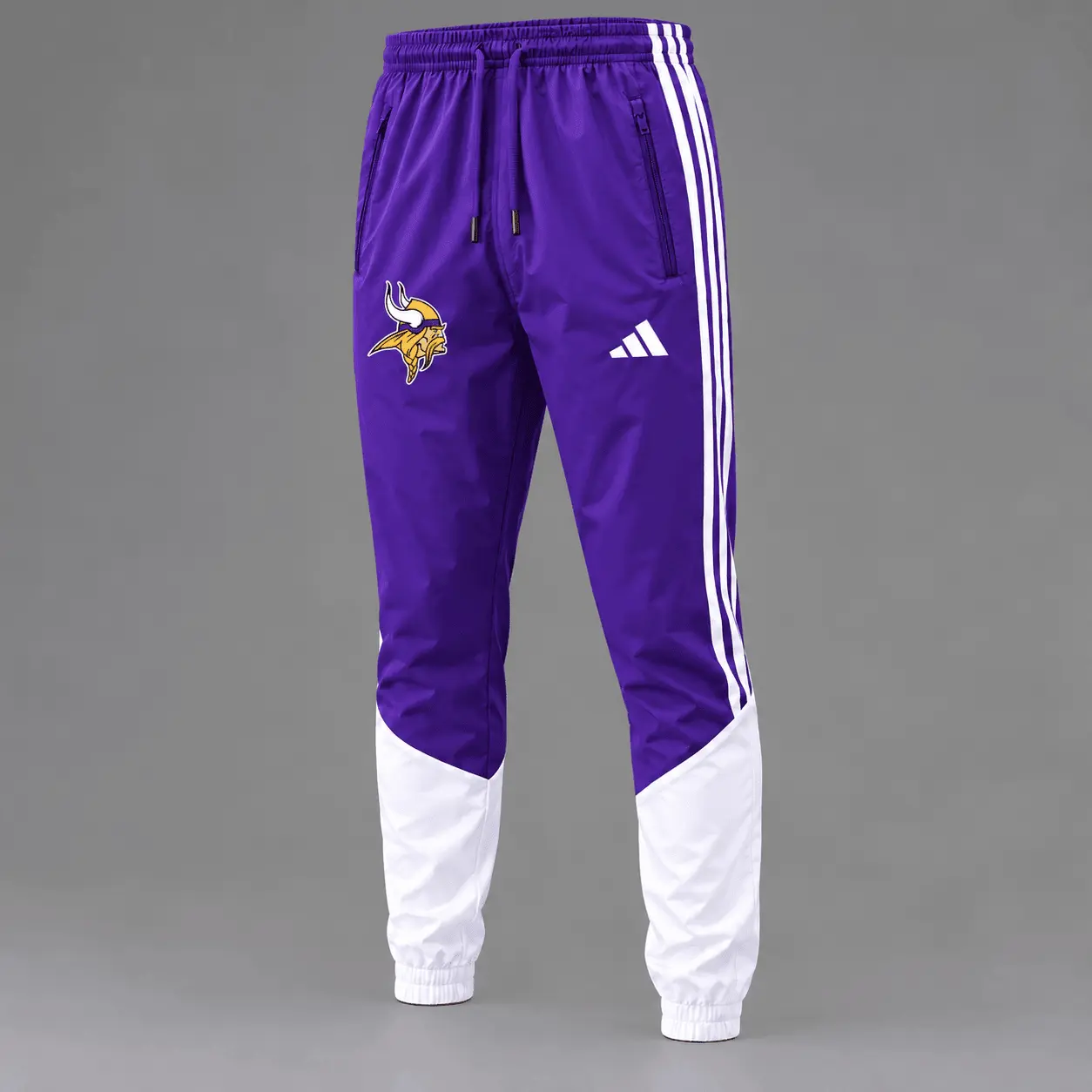 Minnesota Vikings | Premium NFL Game Day Varsity Stripe Tracksuit Set TD - Image 3