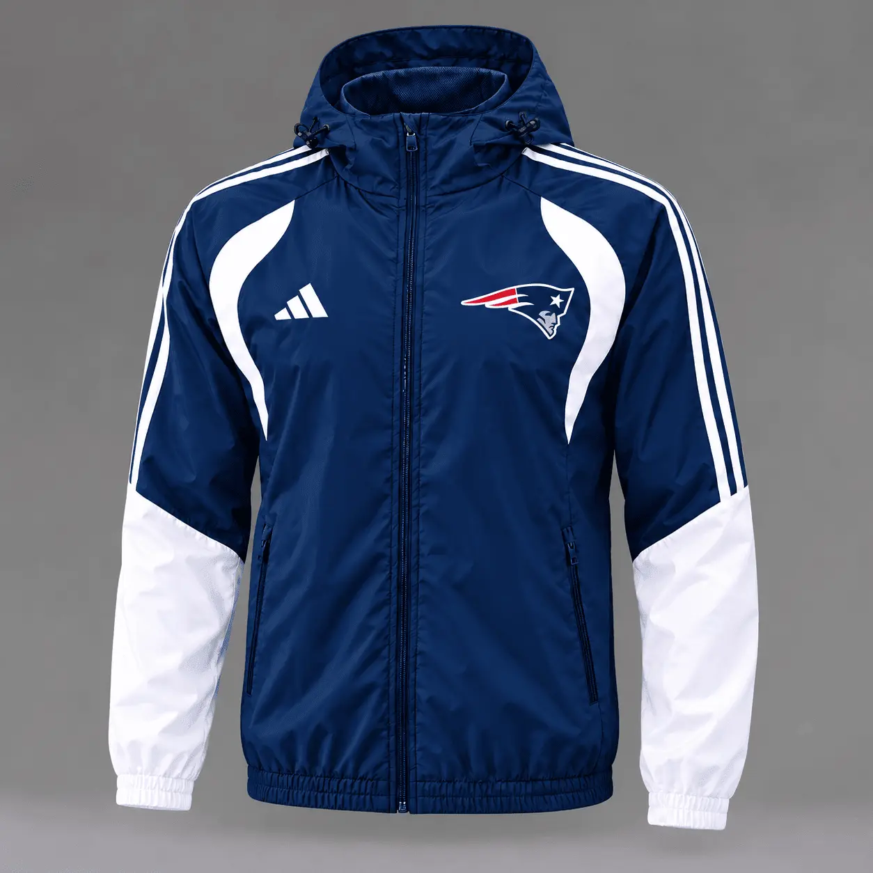 New England Patriots | Premium NFL Game Day Varsity Stripe Tracksuit Set TD - Image 2