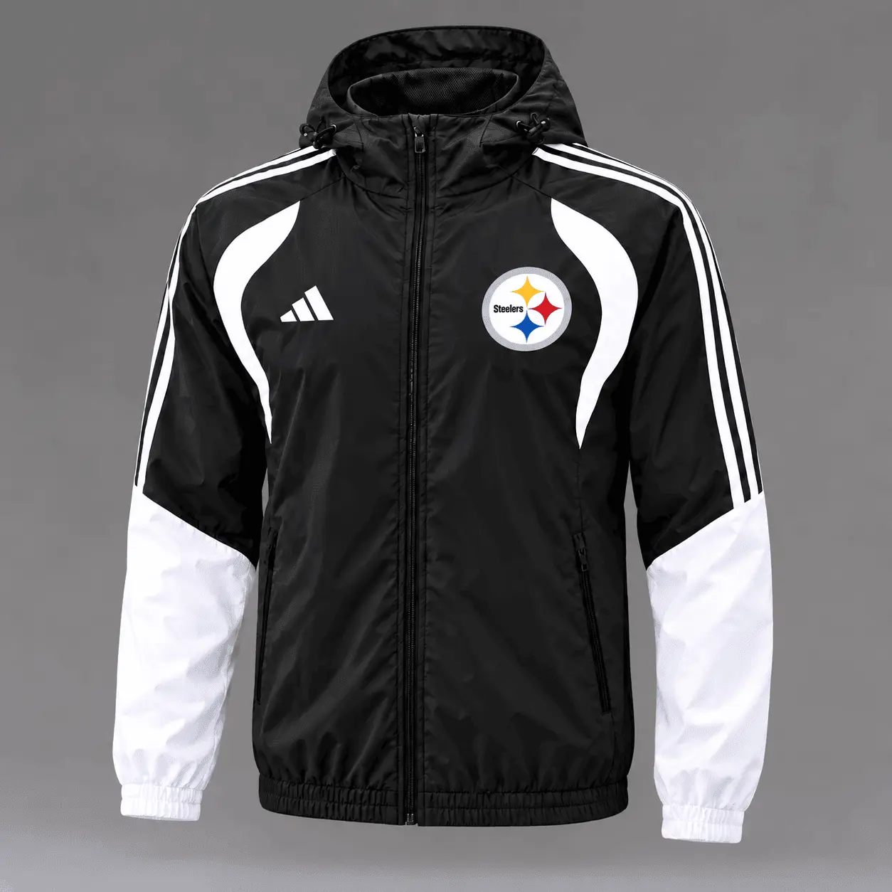Pittsburgh Steelers | Premium NFL Game Day Varsity Stripe Tracksuit Set TD - Image 2