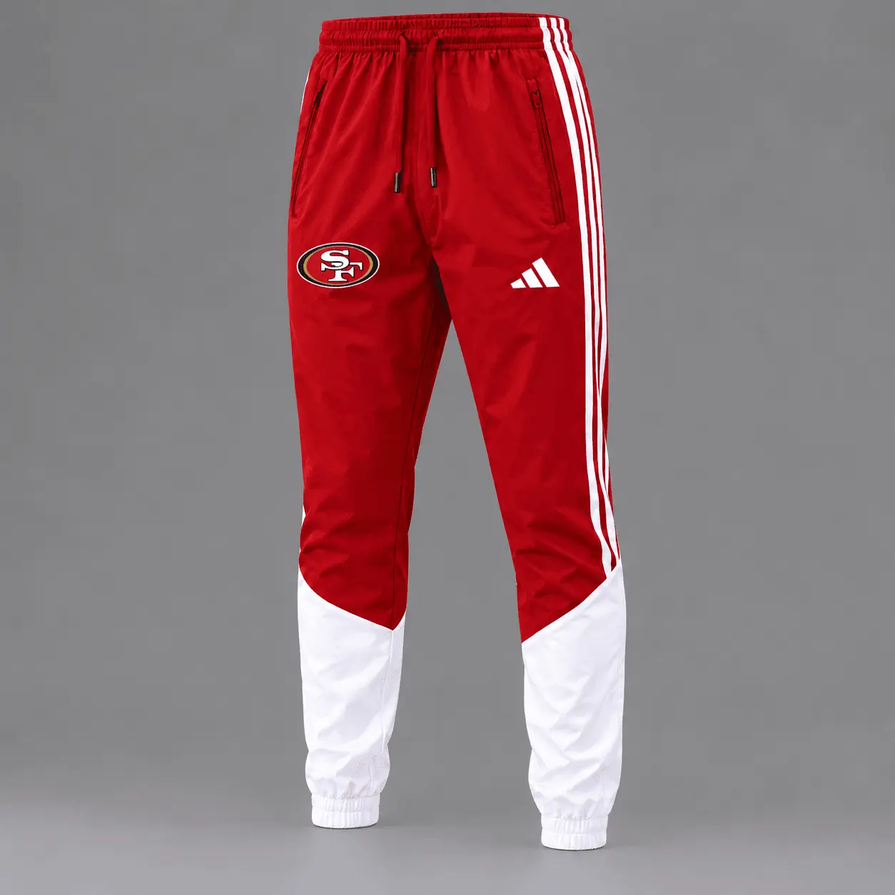 San Francisco 49ers | Premium NFL Game Day Varsity Stripe Tracksuit Set TD - Image 3