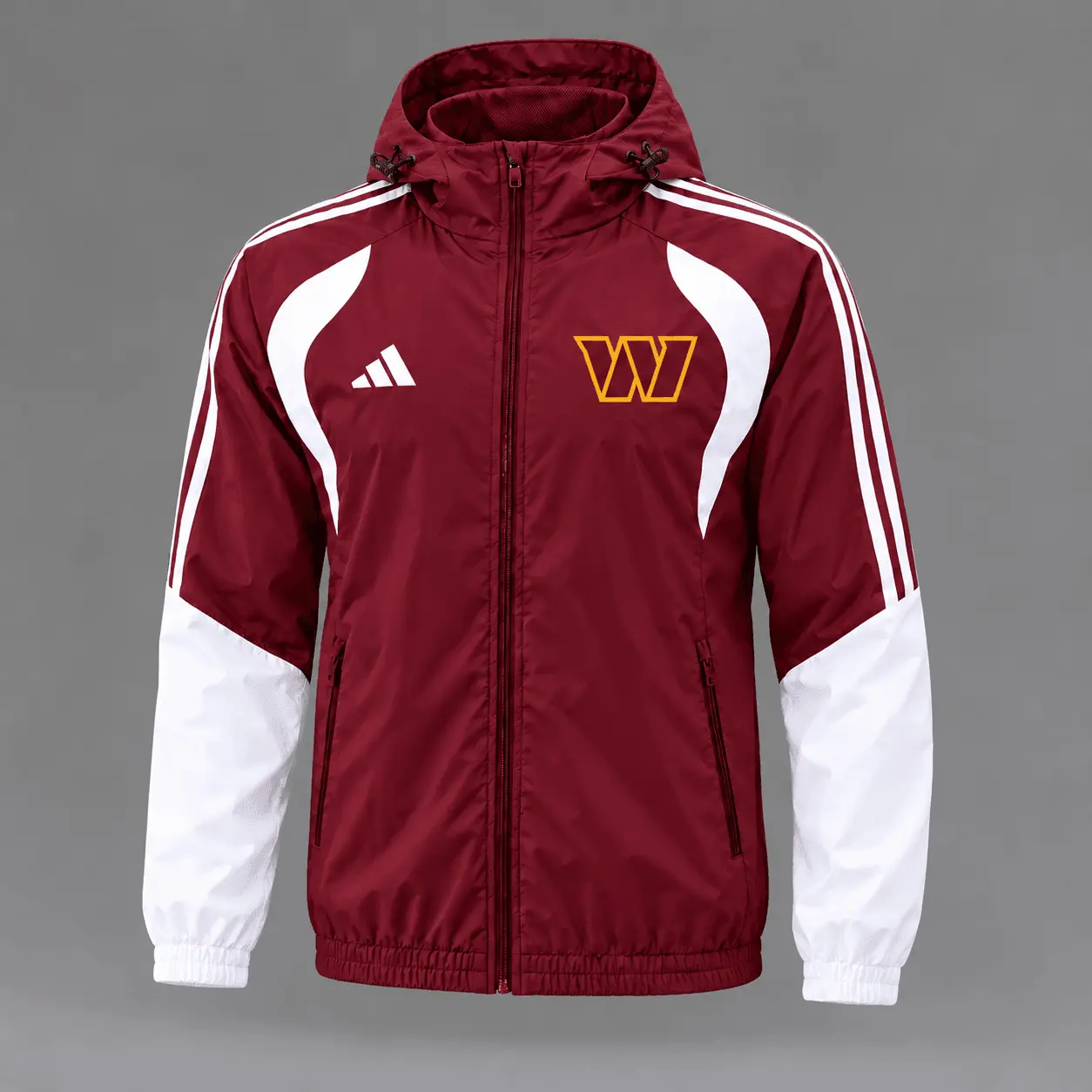 Washington Commanders | Premium NFL Game Day Varsity Stripe Tracksuit Set TD - Image 2