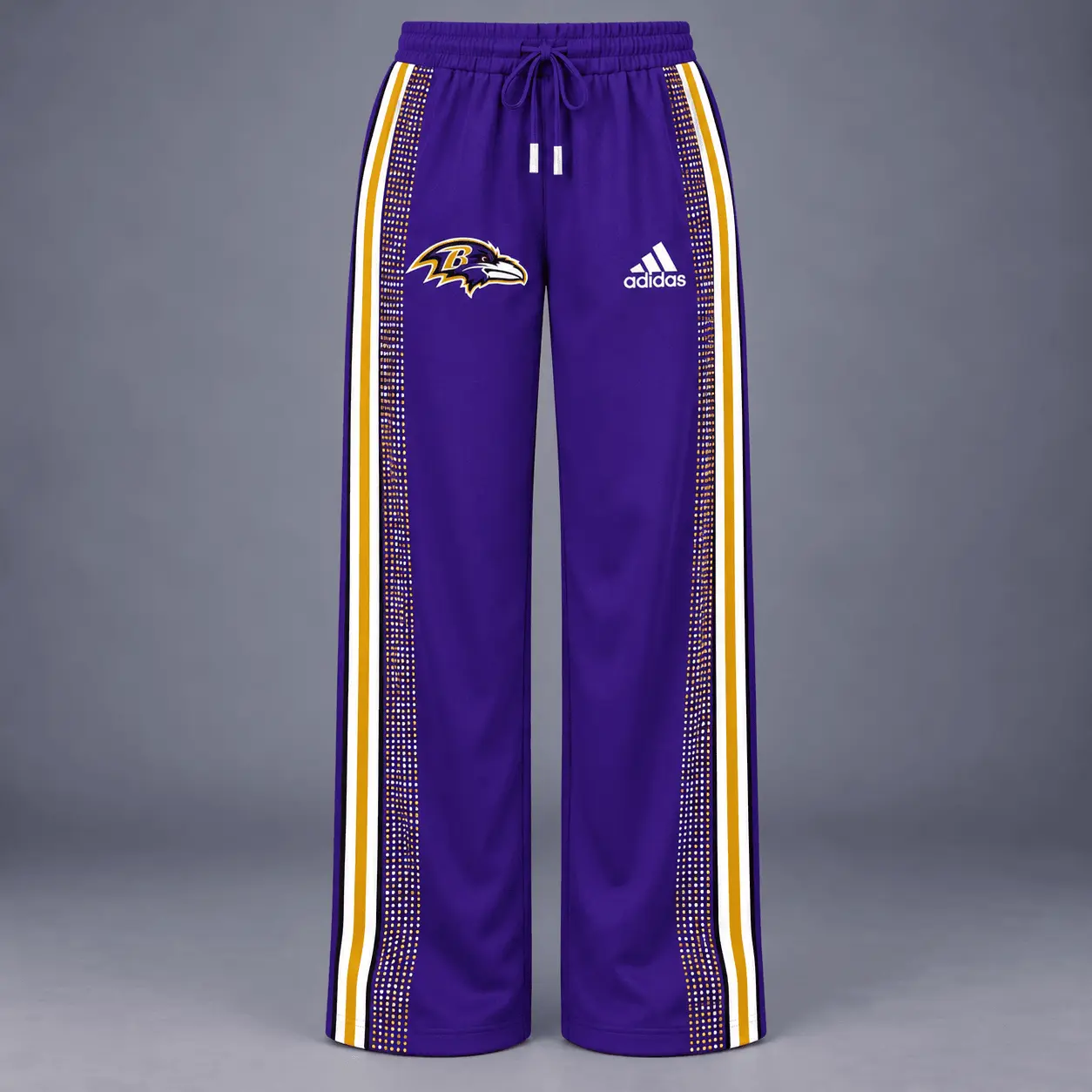 Baltimore Ravens | Premium NFL Team Spirit Gradient Dot Stripe Quarter-Zip + Pants TD - Image 3