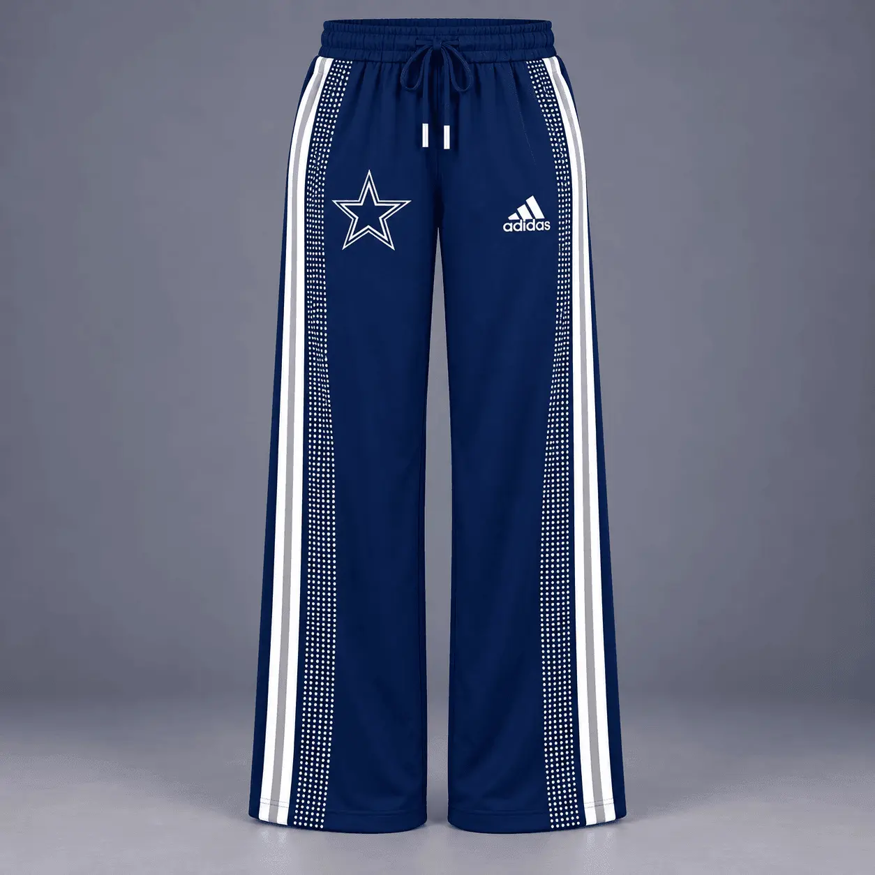 Dallas Cowboys | Premium NFL Team Spirit Gradient Dot Stripe Quarter-Zip + Pants TD - Image 3