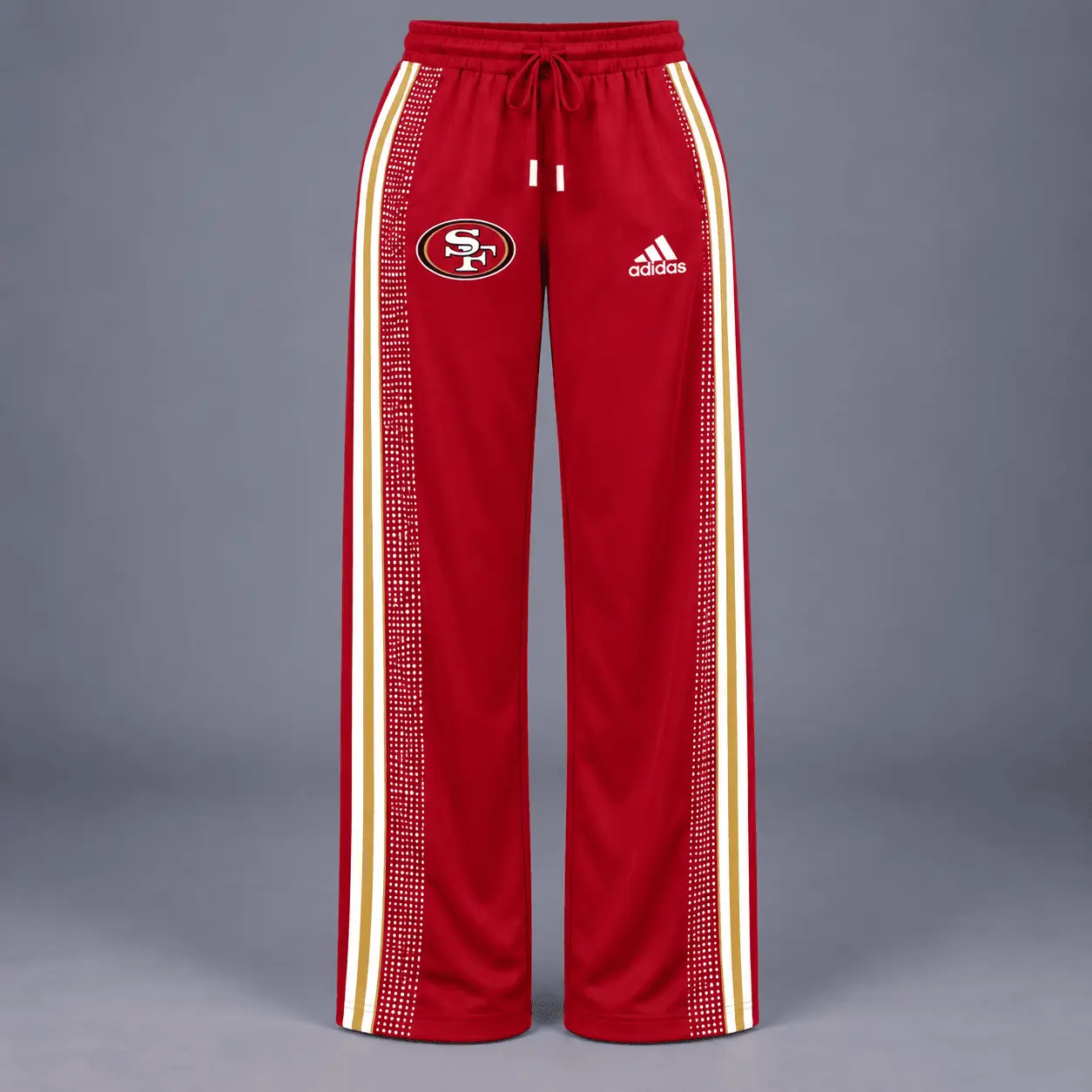 San Francisco 49ers | Premium NFL Team Spirit Gradient Dot Stripe Quarter-Zip + Pants TD - Image 3