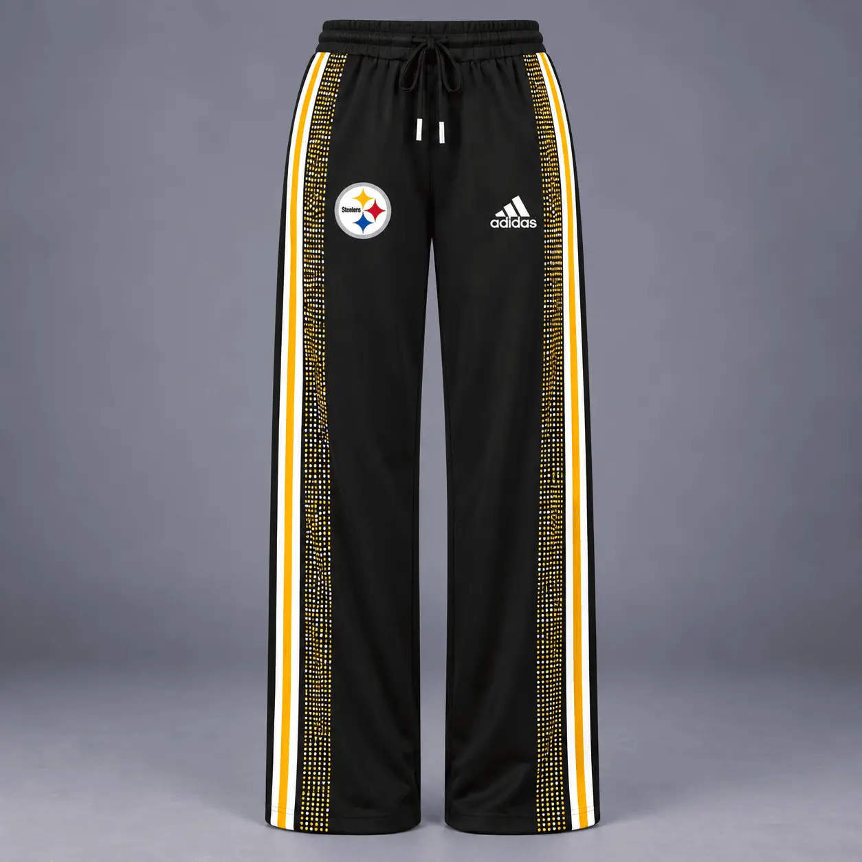 Pittsburgh Steelers | Premium NFL Team Spirit Gradient Dot Stripe Quarter-Zip + Pants TD - Image 3