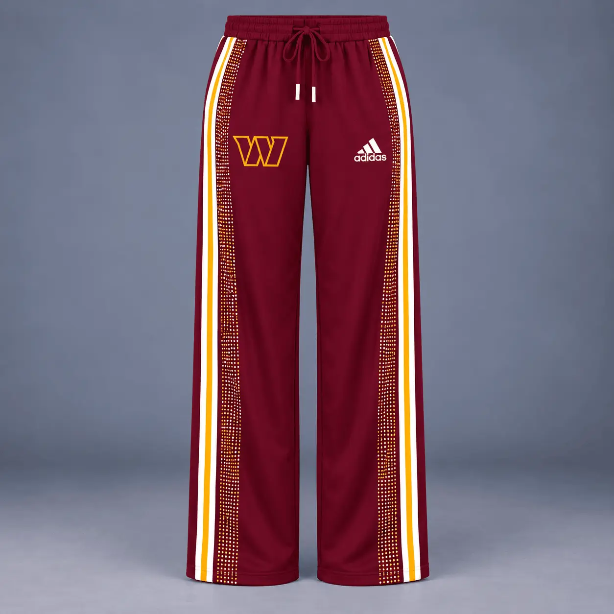 Washington Commanders | Premium NFL Team Spirit Gradient Dot Stripe Quarter-Zip + Pants TD - Image 3