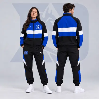 Memphis Tigers | Premium NCAA Colorblock Performance Tracksuit Jacket & Jogger Set NDN