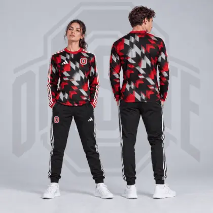 Stanford Cardinal | Premium NCAA Dynamic Geometric Long Sleeve Shirt &amp; Jogger Set NDN