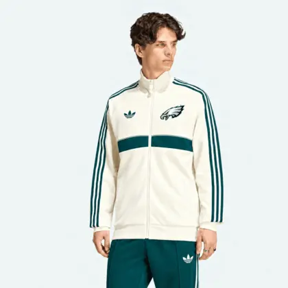 Philadelphia Eagles | Premium NFL Classic Team Spirit Stand Collar Jacket TD
