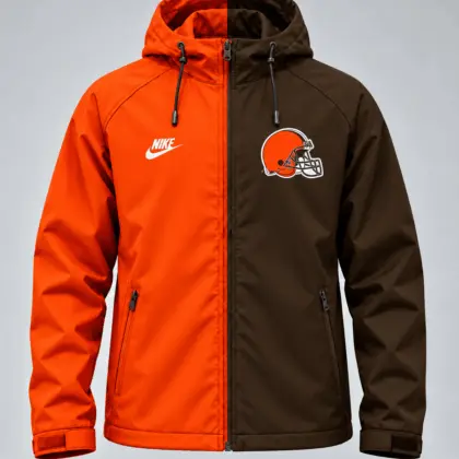 Cleveland Browns | Premium NFL Game Day Pride Windbreaker Jacket TD