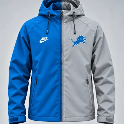 Detroit Lions | Premium NFL Game Day Pride Windbreaker Jacket TD
