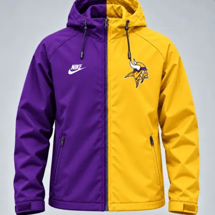 Minnesota Vikings | Premium NFL Game Day Pride Windbreaker Jacket TD