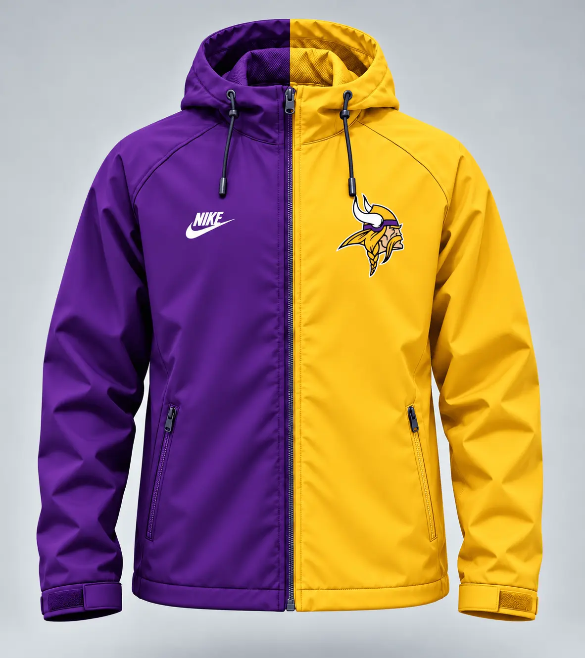 Minnesota Vikings | Premium NFL Game Day Pride Windbreaker Jacket TD
