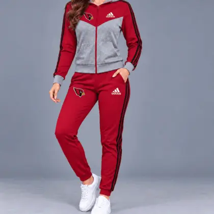 Arizona Cardinals | Premium NFL Classic Heritage Zip Hoodie And Jogger Set TD