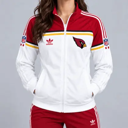 Arizona Cardinals | Premium NFL Retro Heritage Full-Zip Casual Jacket TD
