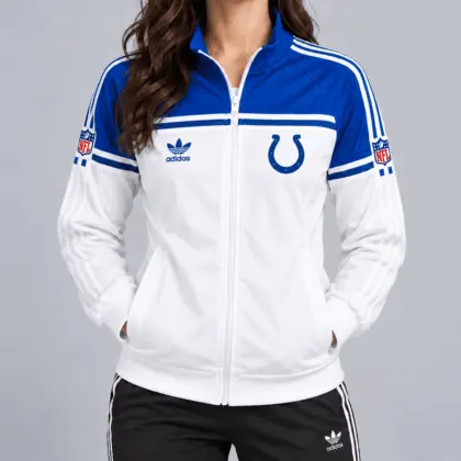 Indianapolis Colts | Premium NFL Retro Heritage Full-Zip Casual Jacket TD