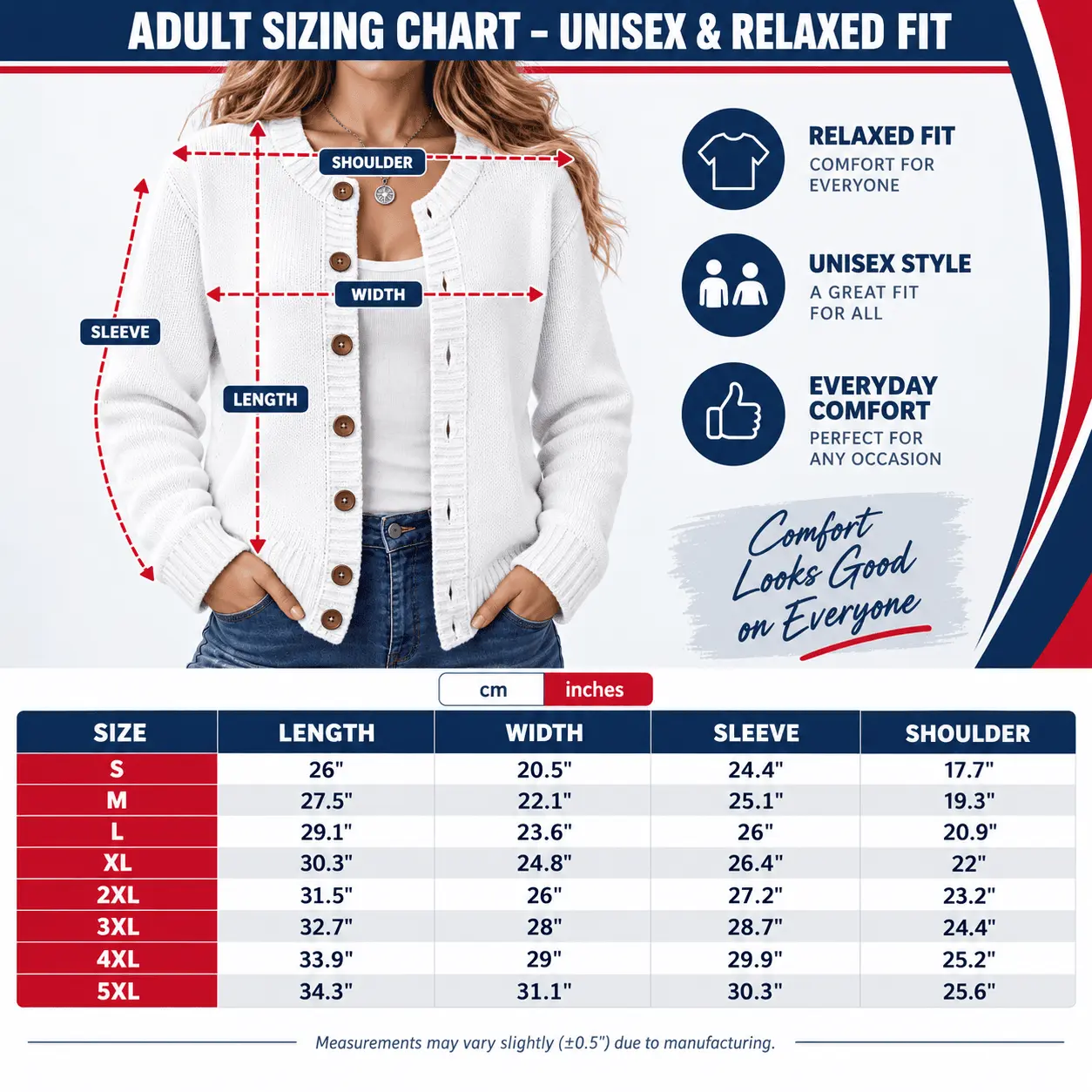 New England Patriots | Premium NFL Game Day Winter Wonderland Snowflake Cardigan TD - Image 3