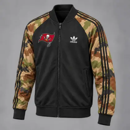 Tampa Bay Buccaneers | Premium NFL Army Camo Baseball Jacket TD