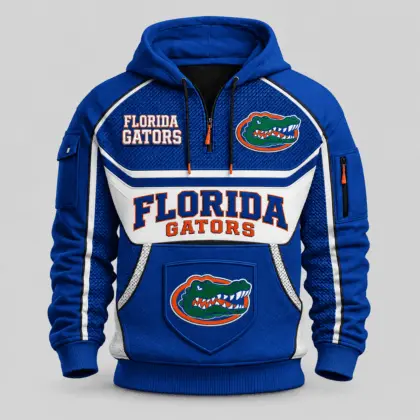 Florida Gators | Premium NCAA Team Spirit Hoodie Half Zipper TD