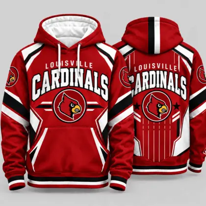 Louisville Cardinals | Premium NCAA Classic Team Pride Hoodie TD