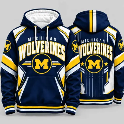Michigan Wolverines | Premium NCAA Classic Team Pride Hoodie TD