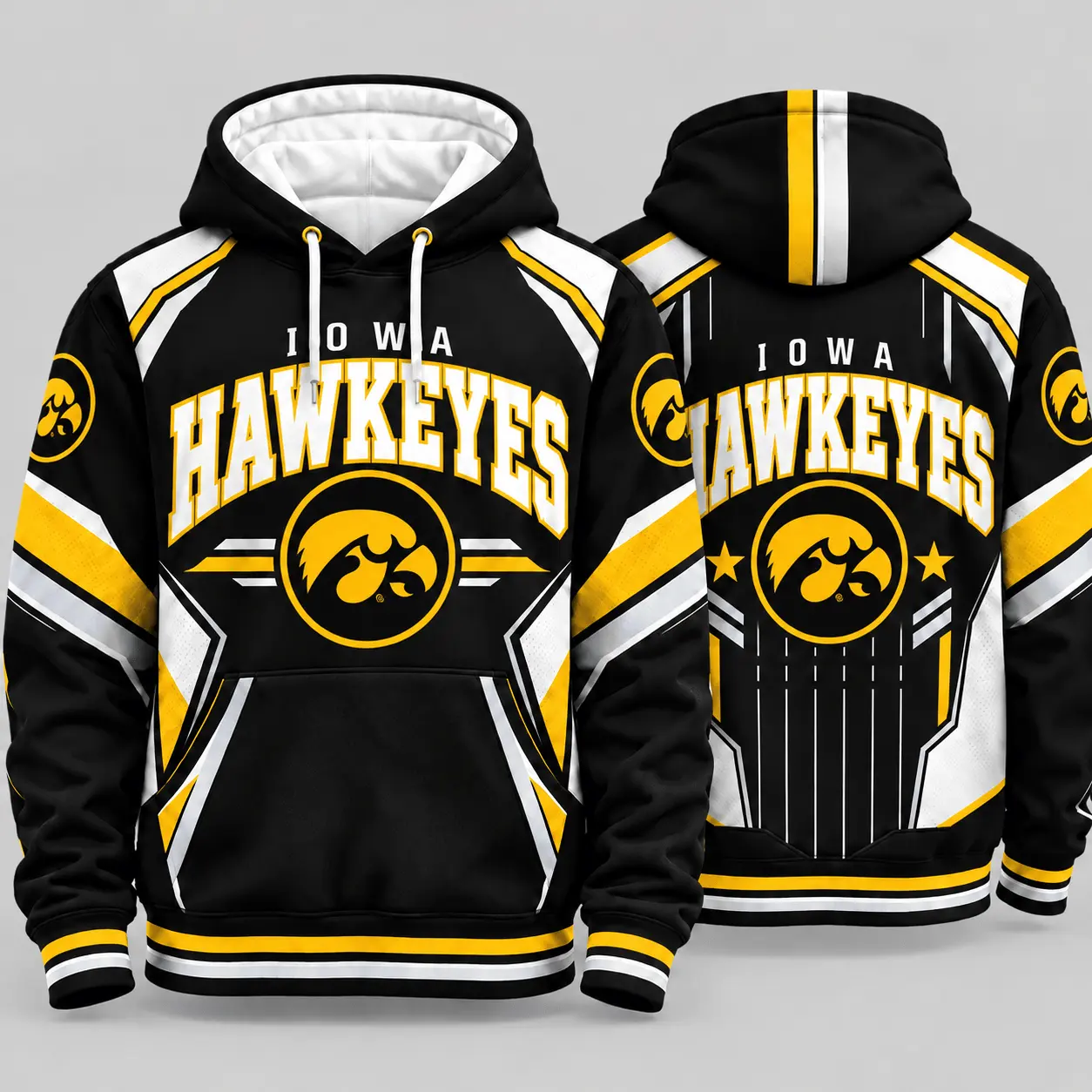 Iowa Hawkeyes | Premium NCAA Classic Team Pride Hoodie TD