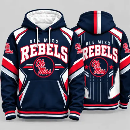 Ole Miss Rebels | Premium NCAA Classic Team Pride Hoodie TD