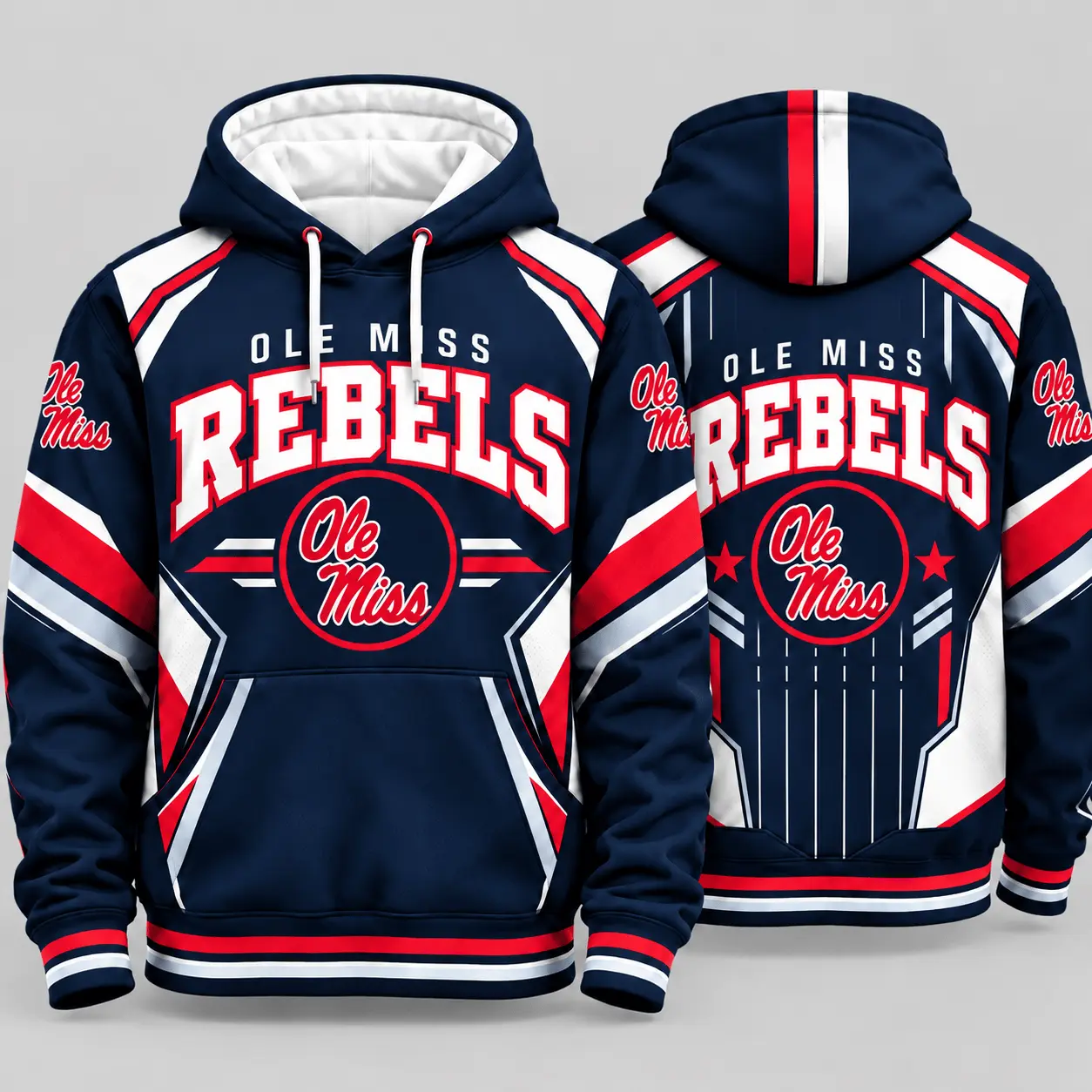 Ole Miss Rebels | Premium NCAA Classic Team Pride Hoodie TD