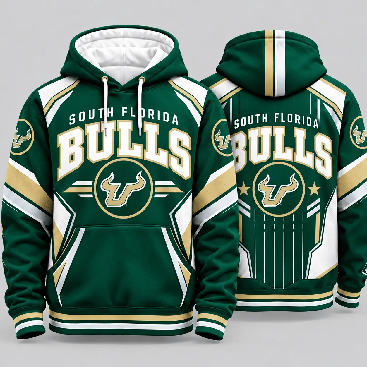 South Florida Bulls | Premium NCAA Classic Team Pride Hoodie TD