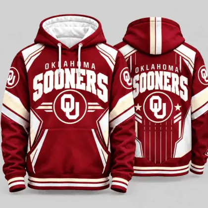 Oklahoma Sooners | Premium NCAA Classic Team Pride Hoodie TD