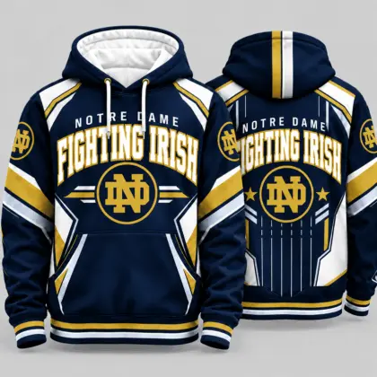Notre Dame Fighting Irish | Premium NCAA Classic Team Pride Hoodie TD